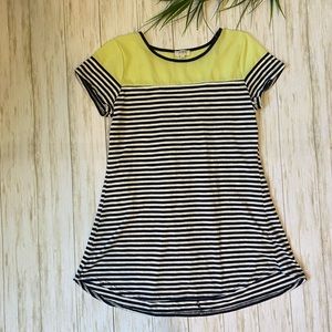 Umgee nautical tunic blue white yellow large long